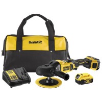 Dewalt DCM849P2 18v XR Brushless Rotary Polisher - 2 x 5Ah Batteries, Charger & Bag £379.95